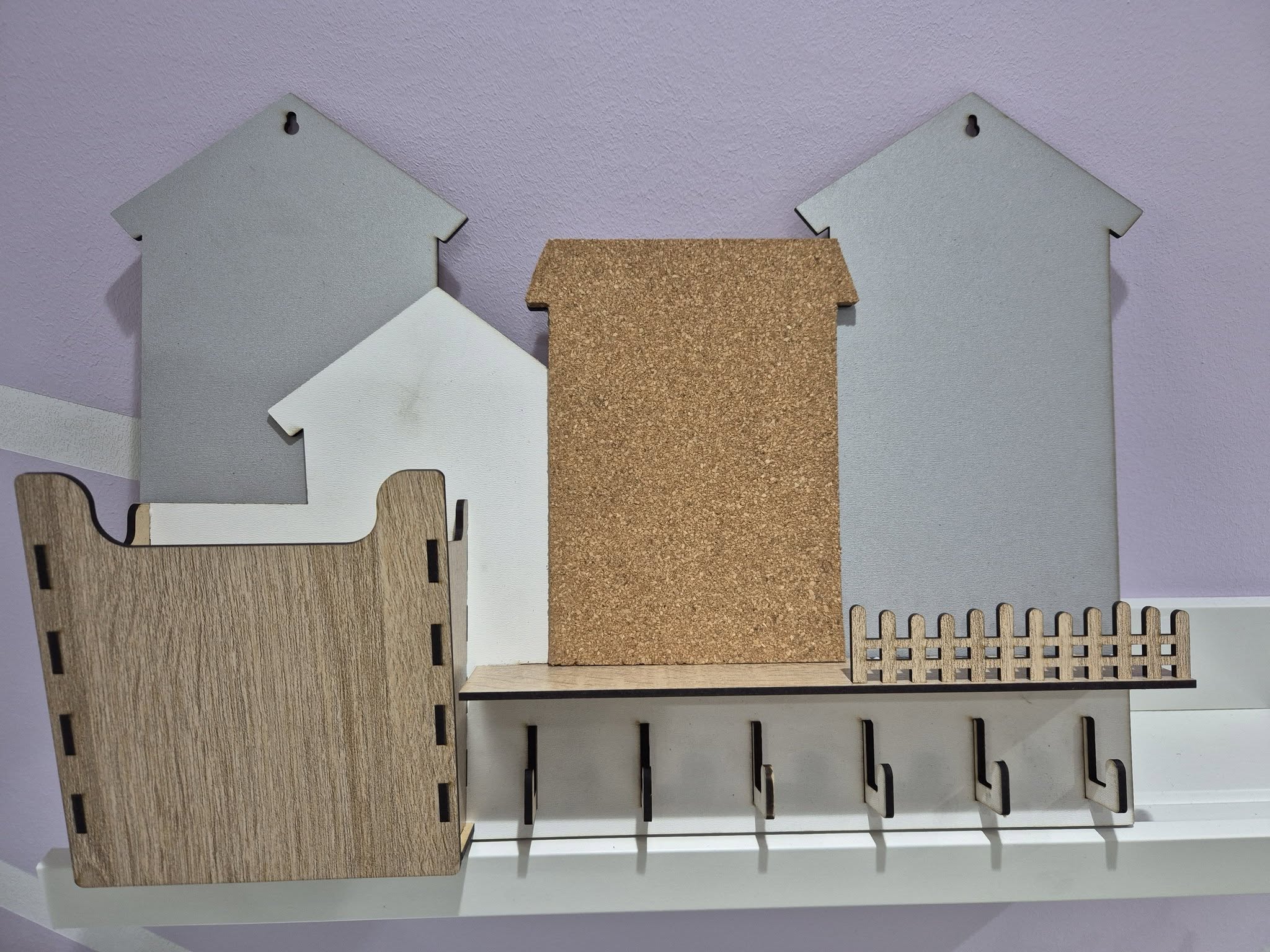 Schlüsselbrett Laserdatei 3mm – SVG DXF für Laser