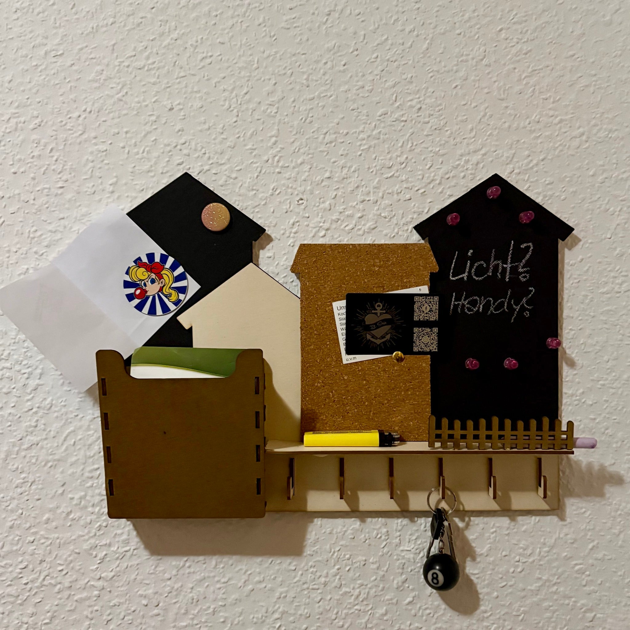 Schlüsselbrett Laserdatei 3mm – SVG DXF für Laser