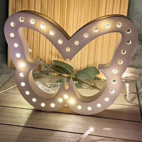 Schmetterling Silikonform Licht