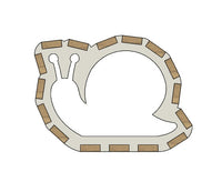 Silikonform – Schnecke Rahmen