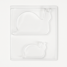 Lade das Bild in den Galerie-Viewer, Transparente Gießform von Easy-Sticks, die die Form von zwei Schnecken in verschiedenen Größen zeigt. Ideal für kreative Bastelprojekte und die Herstellung eigener Kunstwerke.
