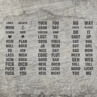 Flexible Armband- und Schnürsenkel-Schilder mit Wörtern von easy-sticks: Eine kreative und einzigartige Möglichkeit, persönliche Designs zu gestalten.