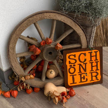 Lade das Bild in den Galerie-Viewer, &quot;SCHÖN HIER&quot; Plotterdatei
