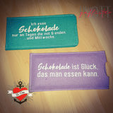 Schokolade Sprüche Schololade ist mein Gemüse Leben ohne Schokolade ist sinnlos Schokolade ist die Antwort lustige Sprüche Geschenkidee Geschenk Plotter DIY