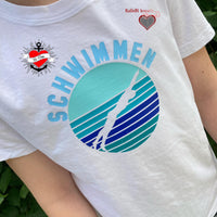 Schwimmen Abzeichen Plotterdatei DIY Plotter T-Shirt