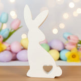 Silikon-Giessform-niedliche Hase mit Herz_Flothari