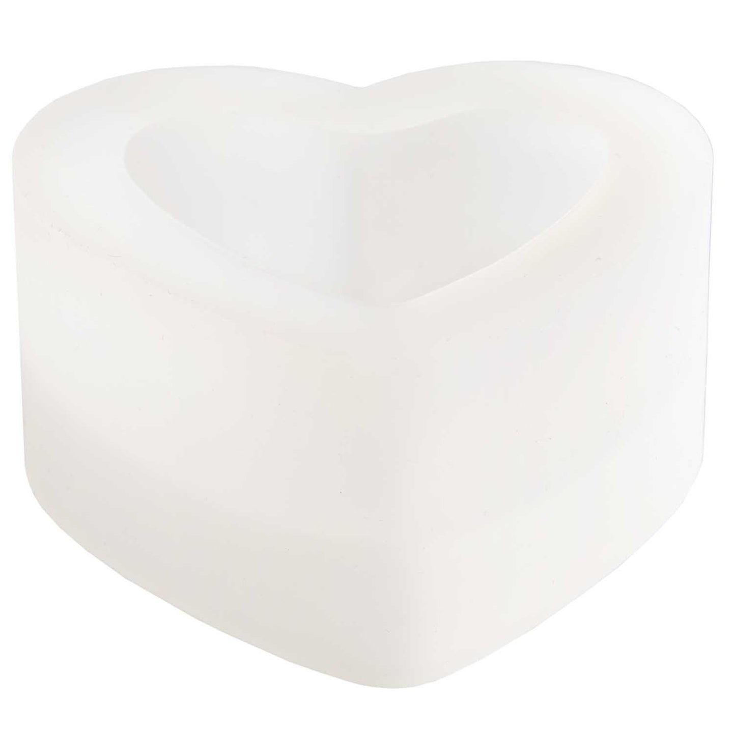 Herz Silikonform kaufen 6,7 x 7 x 3,5 cm – Ideal Für Gießpulver, Seife, Beton