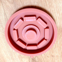 Easy-Sticks Silikon Grundform für Windlicht - Rund in rot, aus hochwertigem Silikon für langlebige Nutzung. Ideal für kreative Dekoration und Geschenkideen.