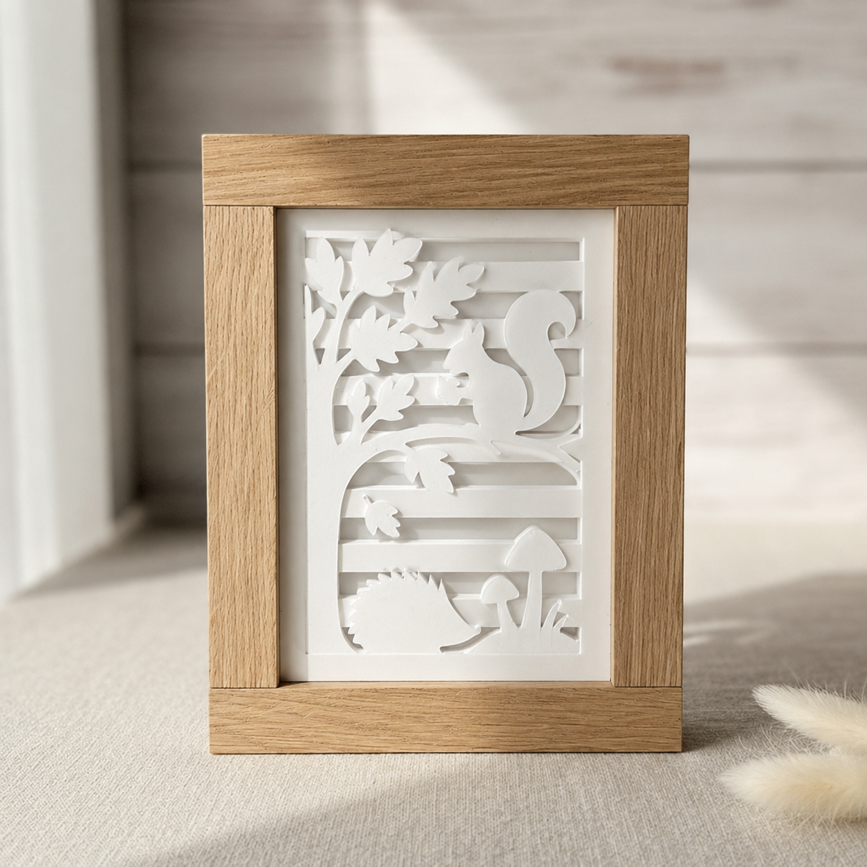 Silikonform - Herbst Laterne Seitenteil