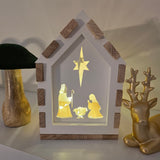 Silikonform - Krippen Seite für Haus Rahmen Form Easy-Sticks Klötzchen Holz Bastelholz