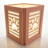 Silikonform - Pfote Laterne Seitenteil Easy-Sticks Klötzchen