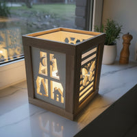 Silikonform - Schmetterling Laterne Seitenteil Easy-sticks Fruehling handmade selbstgemacht