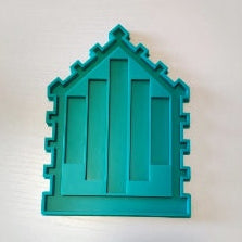 Silikonform - großer Hausrahmen mit Easy-Sticks