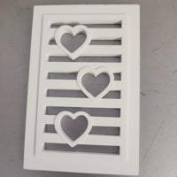 Silikonform - &nbsp;Herzchen Laterne Seitenteil