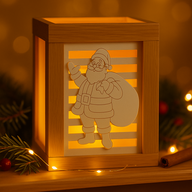 Silikonform Nikolaus Laterne Seitenteil