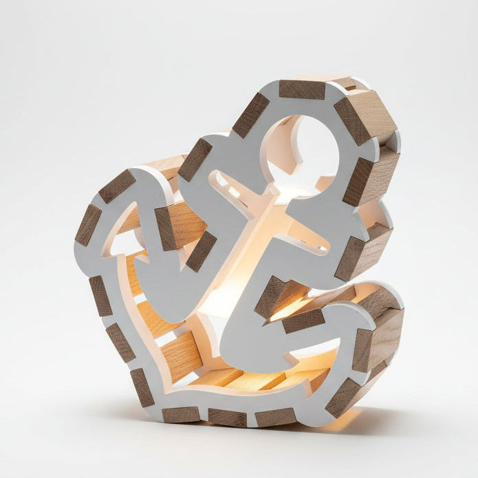 Silikonform_2_in_1_Anker_Rahmen 3D Klötzchen Form maritime Deko handmade