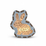 Silikonform – 2 in 1 kleiner Hase Rahmen