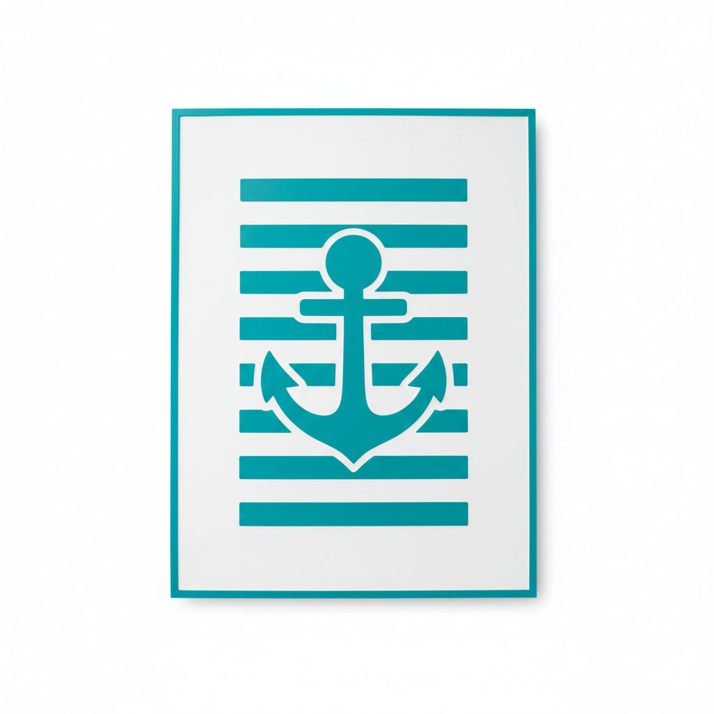 Silikonform Anker Laterne mit Gießpulver Keraflott, Kerakraft, Raysin, Venusarm befüllt