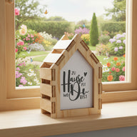 Laserdatei - Haus Rahmen Seiten