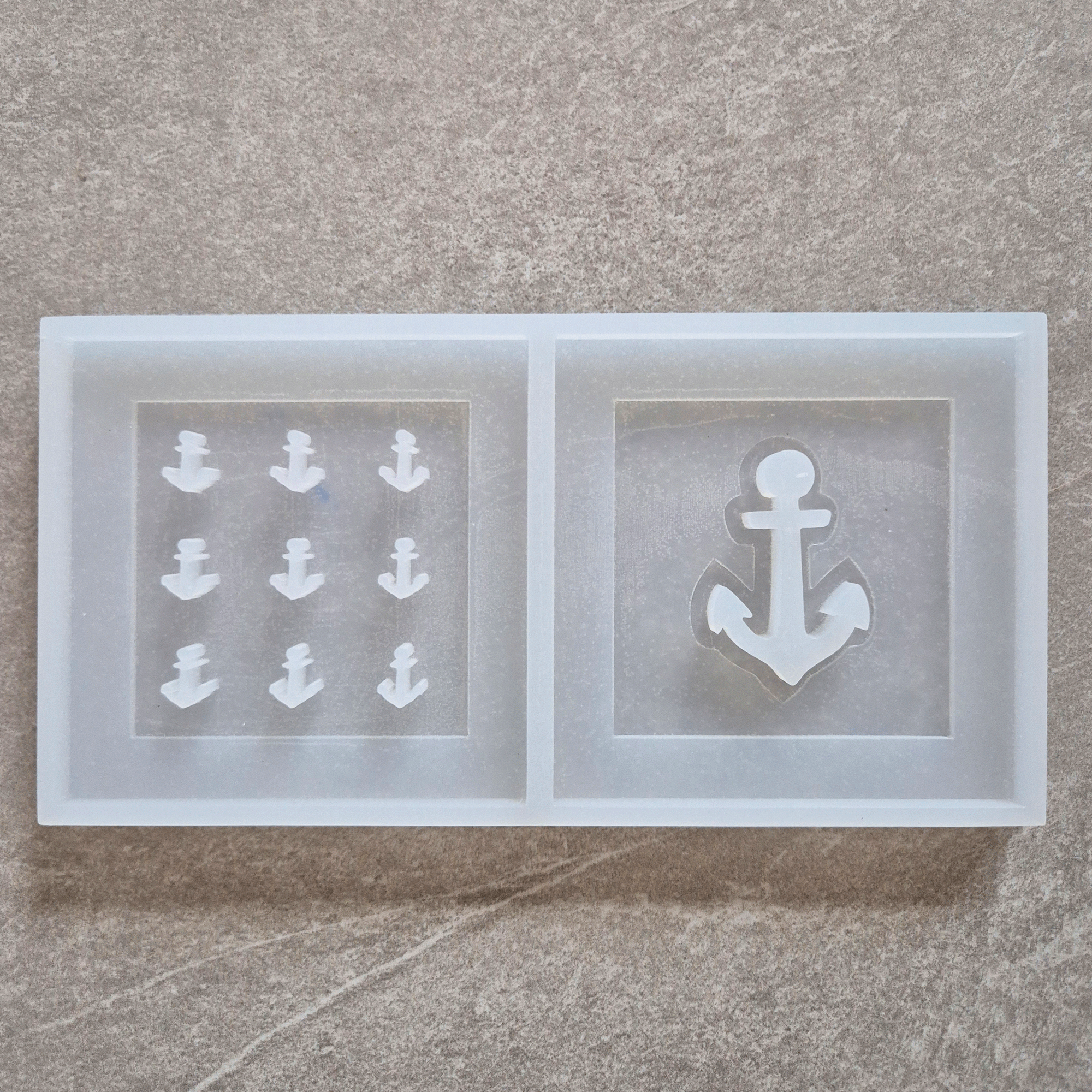 Easy-Sticks Silikonform - 2 Anker Laternen Seiten Mini