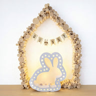 Silikonform Licht Hase Oster Dekoration DIY