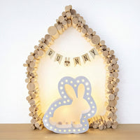 Silikonform Licht Hase Oster Dekoration DIY