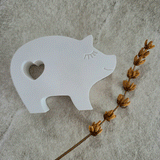 Silikonform Glücksschwein, Glücksschweinchen, Schwein