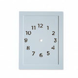 Silikonform Uhr gegossen