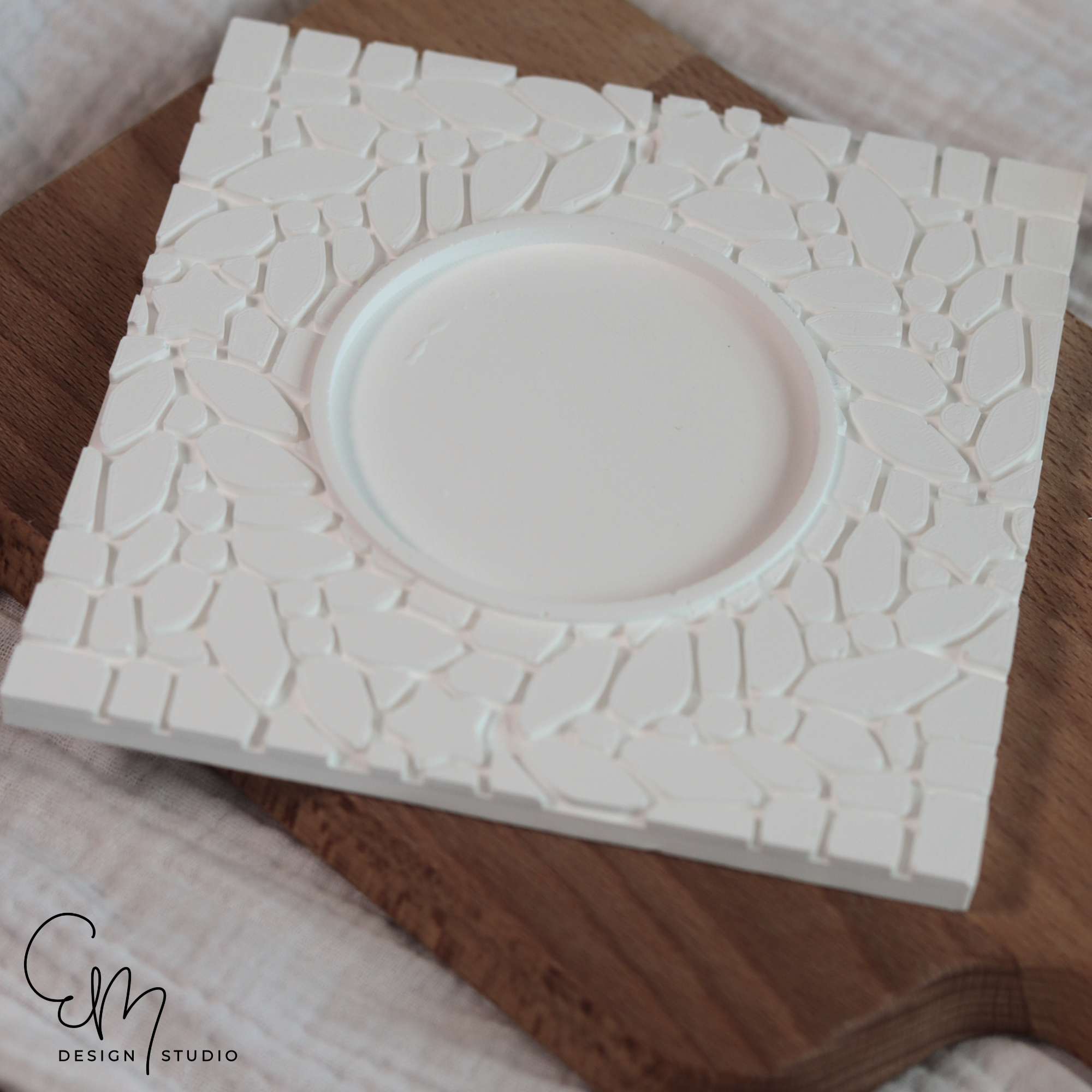 Silikonform – Winterbeeren Lichtfliese Mosaik