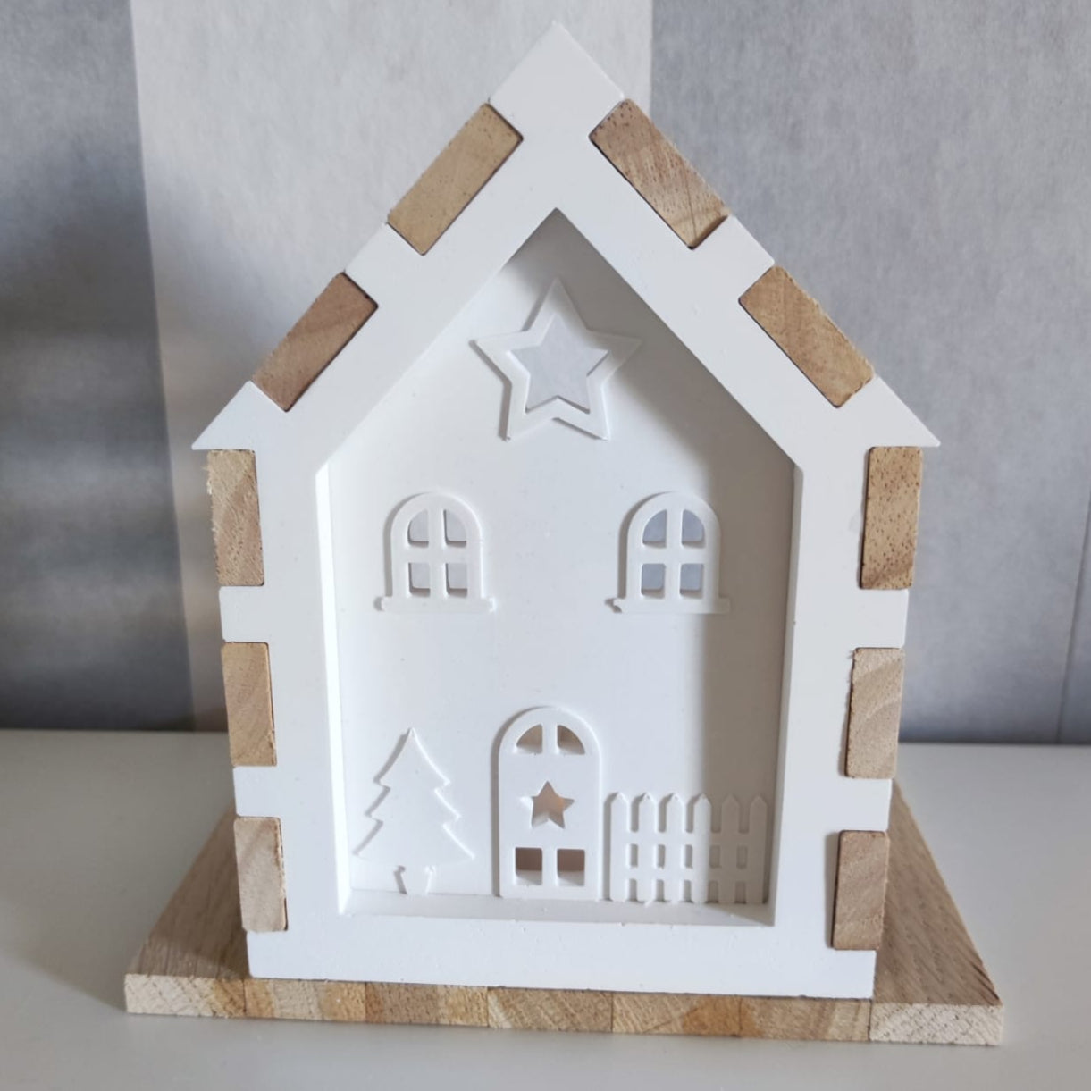 Silikonform Winterhaus Seitenteil