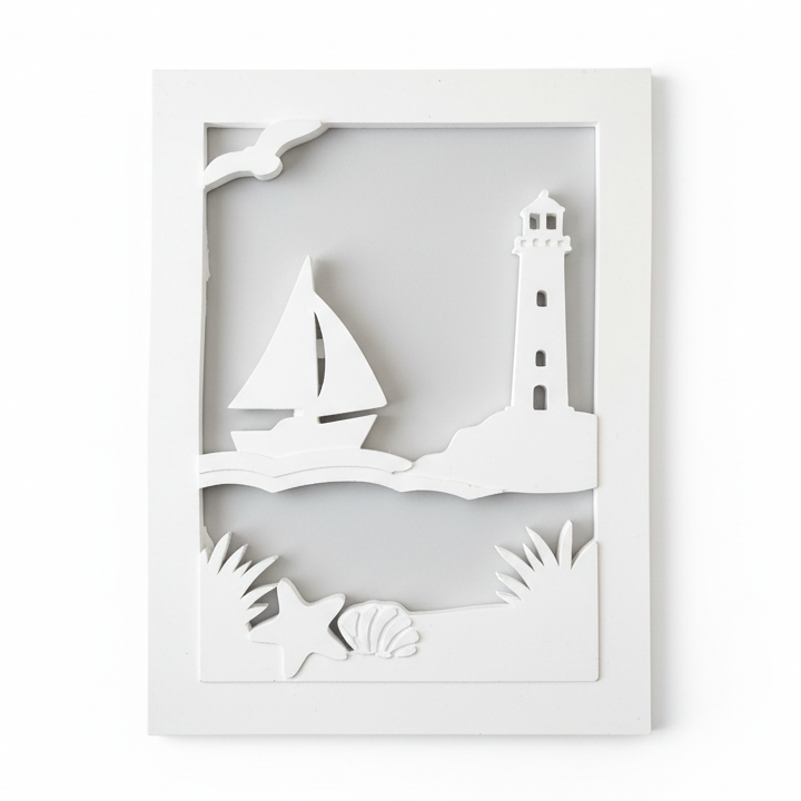 Silikonform - Urlaub Laterne Seitenteil