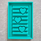 easy-Sticks Silikonform - Herzchen Laterne Seitenteil