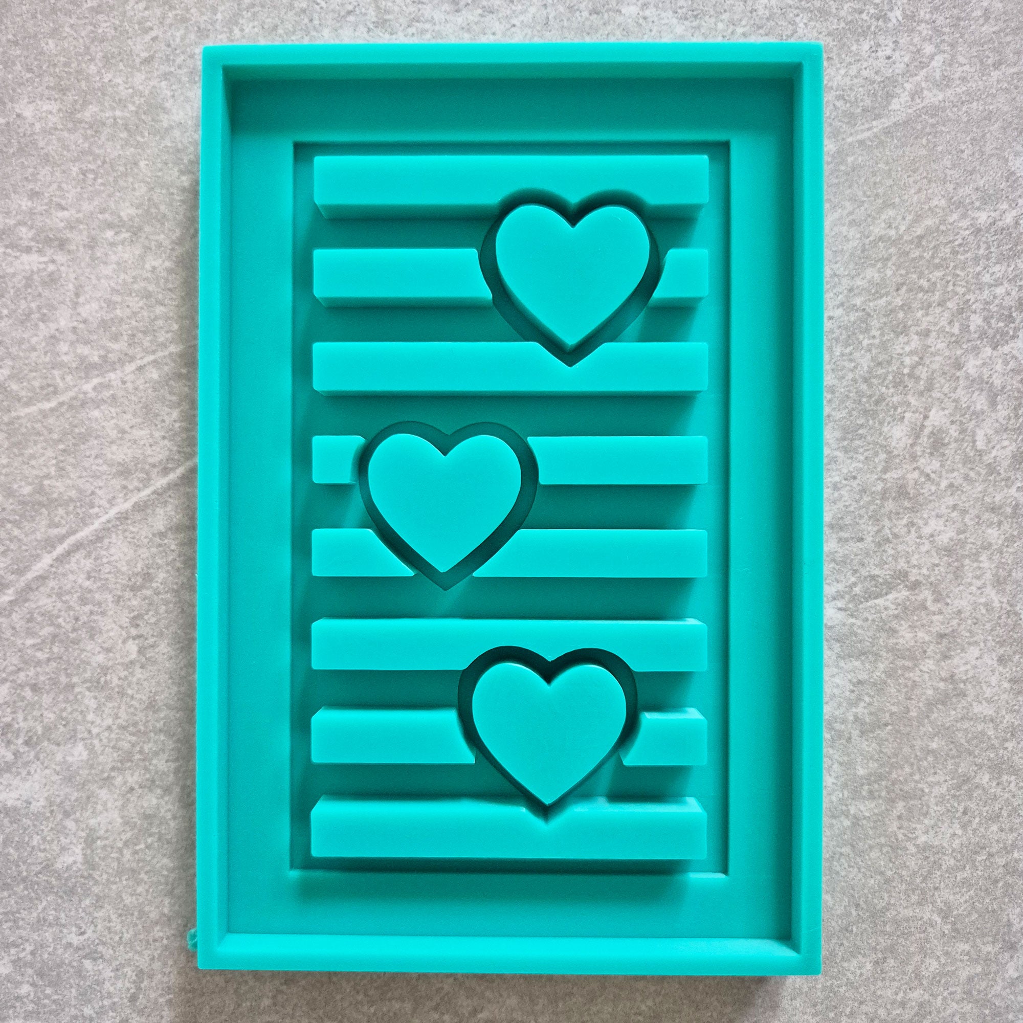 easy-Sticks Silikonform - Herzchen Laterne Seitenteil