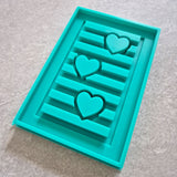 easy-Sticks Silikonform - Herzchen Laterne Seitenteil