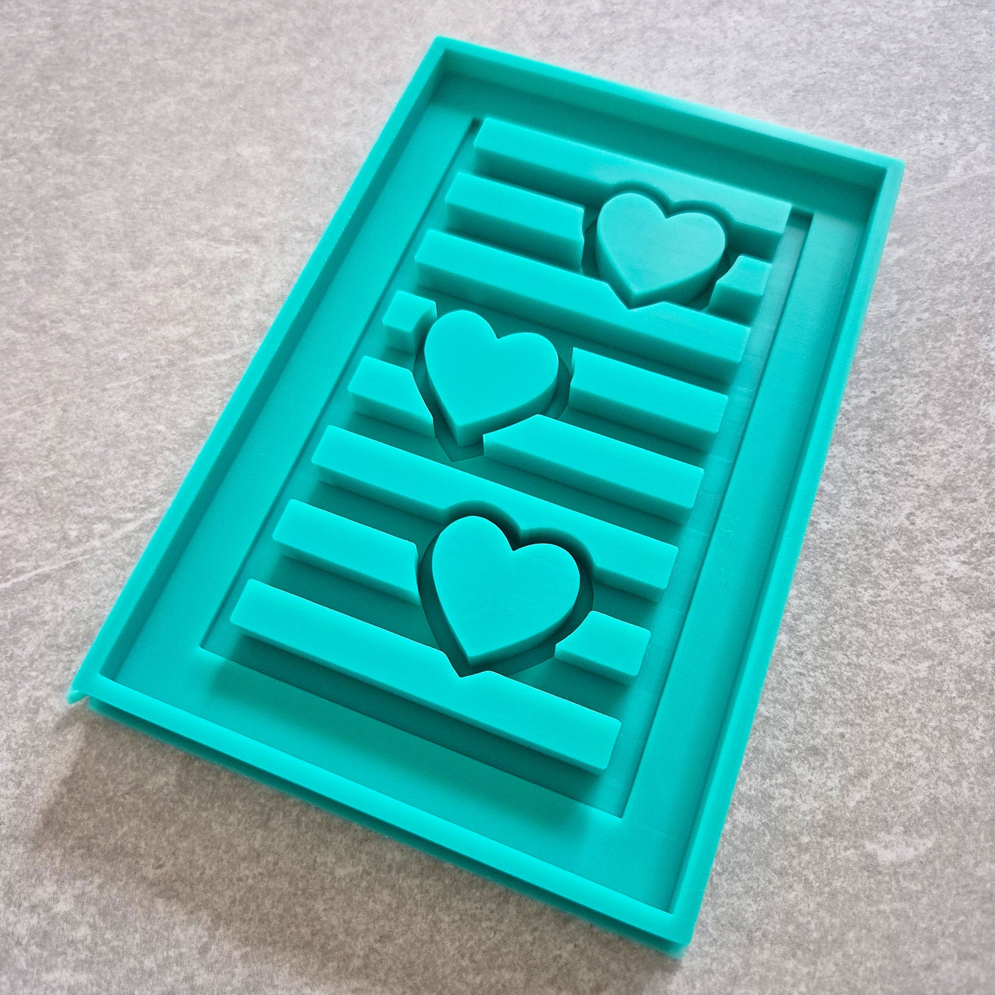easy-Sticks Silikonform - Herzchen Laterne Seitenteil
