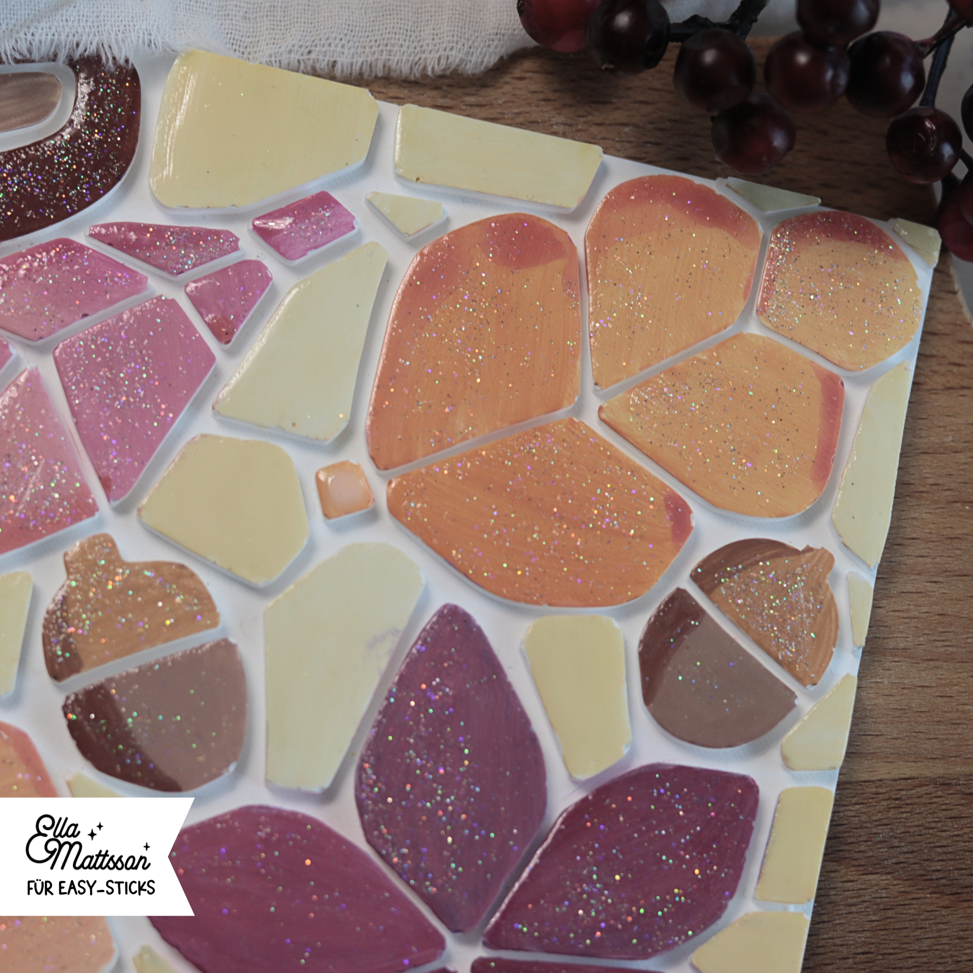 Silikonform - Blätterzauber