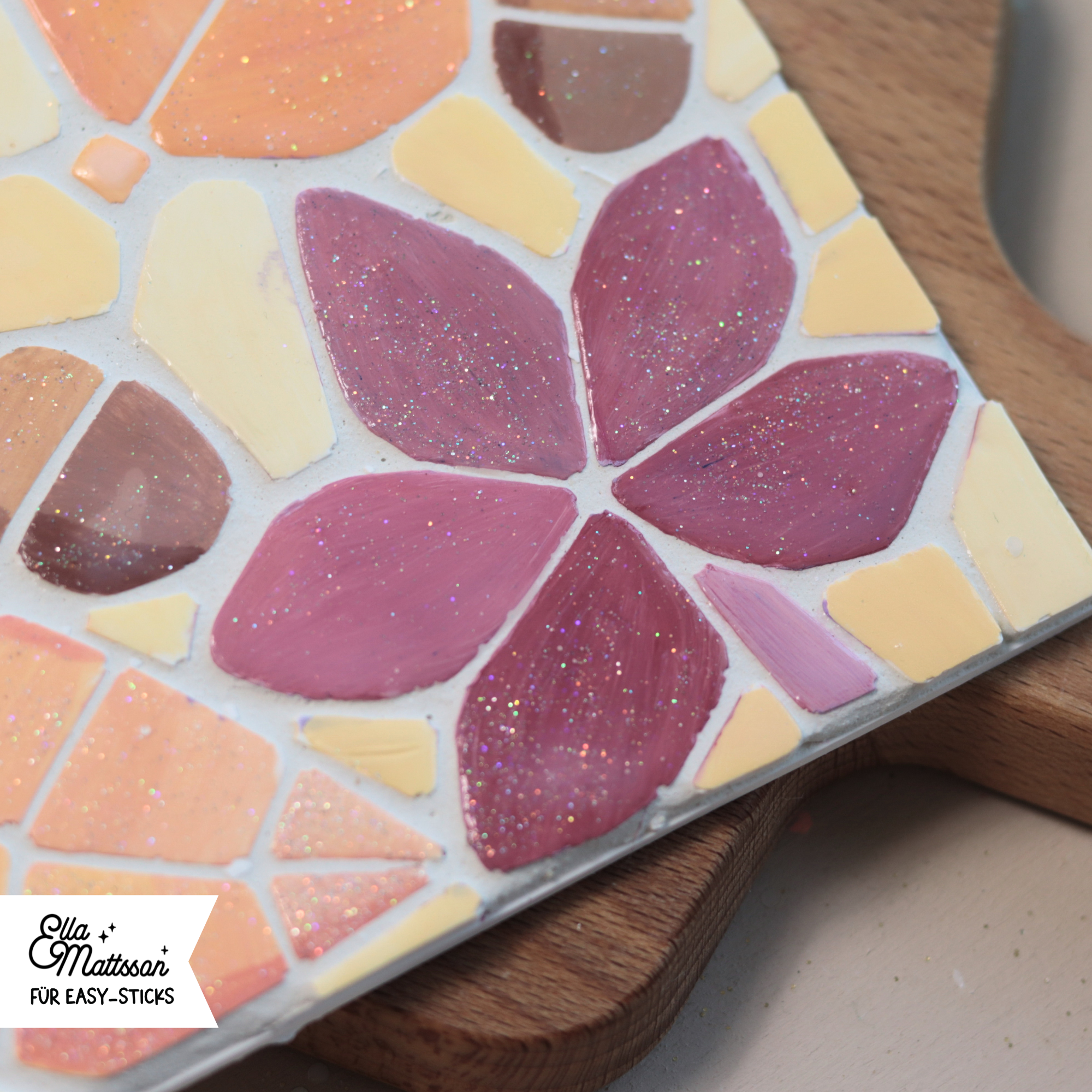 Silikonform - Blätterzauber