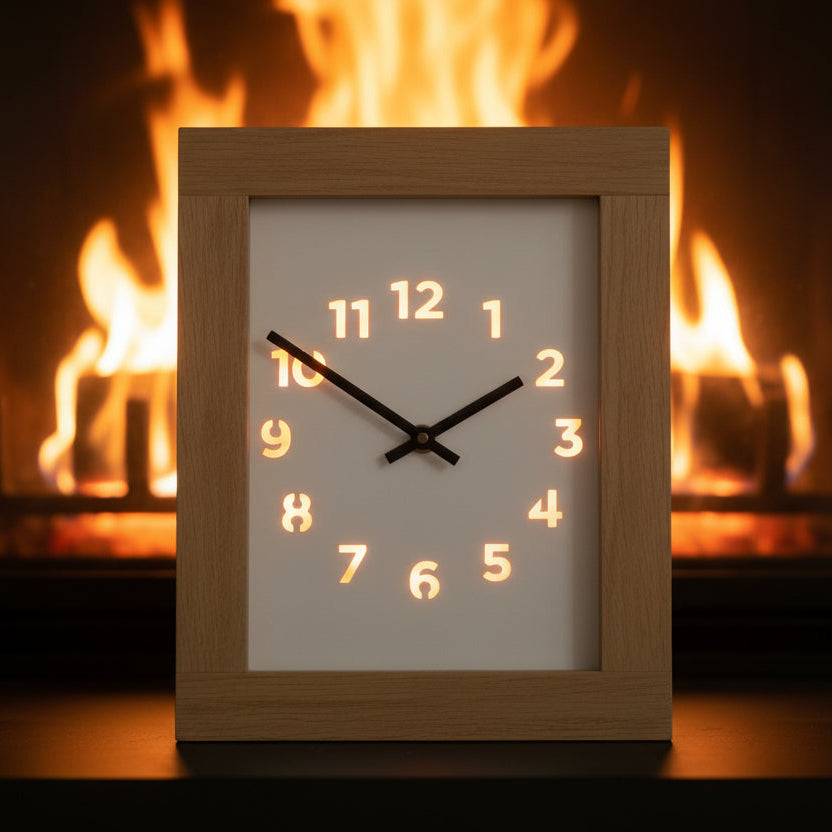 Silikonform - Uhr Laterne Seitenteil