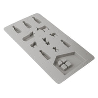 Silikongießform Mini Krippe Rayher