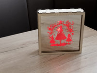 3 & 4mm Spiegelbox Laserdatei xtool diy idee geschenk kind
