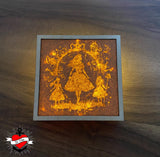 3 & 4mm Spiegelbox Laserdatei xtool diy idee geschenk kind
