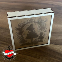 3 & 4mm Spiegelbox Laserdatei xtool diy idee geschenk kind