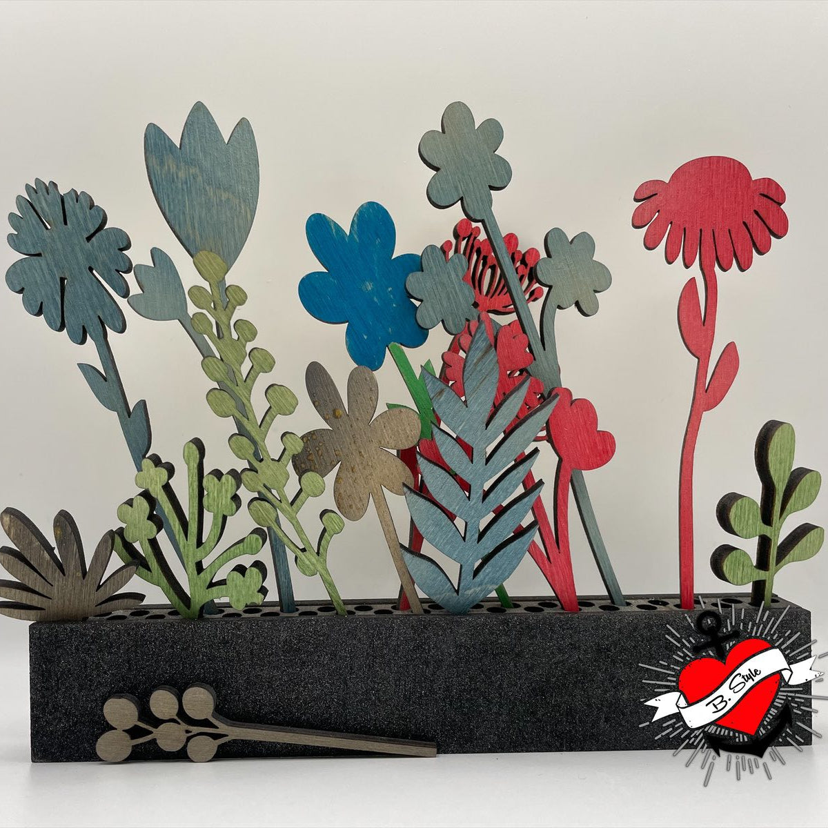 Steckblumen – Digitale Dateien für 3D-Druck, Laser & Plotter