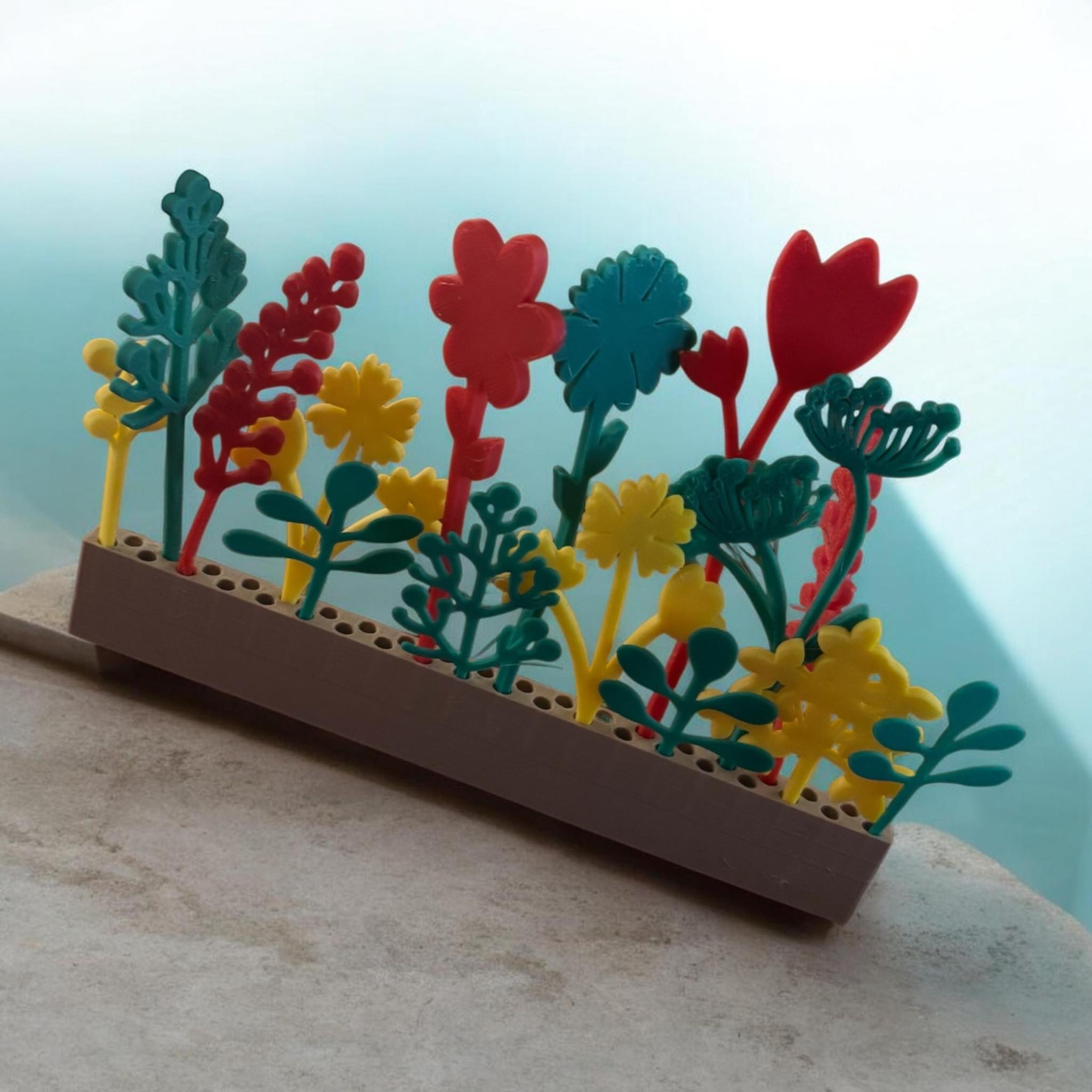 Steckblumen – Digitale Dateien für 3D-Druck, Laser & Plotter