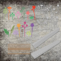 Steckblumen – Digitale Dateien für 3D-Druck, Laser & Plotter