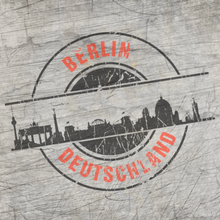 Lade das Bild in den Galerie-Viewer, Stempel Skyline Berlin Plotterdatei
