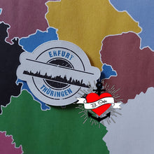 Lade das Bild in den Galerie-Viewer, &quot;Stempel Skyline Erfurt&quot; Plotterdatei
