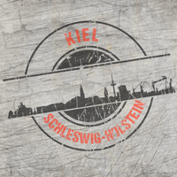 Stempel Skyline Kiel von easy-sticks. Diese kreative Plotterdatei zeigt die markante Silhouette von Kiel, Schleswig-Holstein, und eignet sich perfekt für DIY-Projekte.