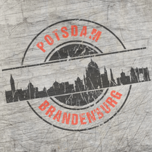 Lade das Bild in den Galerie-Viewer, &quot;Stempel Skyline Potsdam&quot; Plotterdatei
