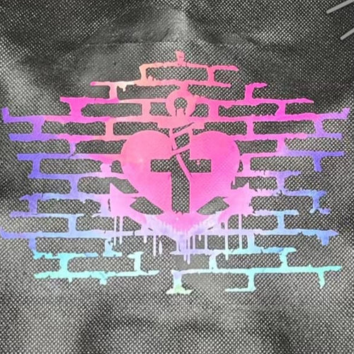 Kreuz im Herz Streetart Plotter datei idee download kaufen